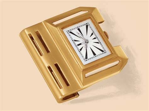 cartier money clip watch